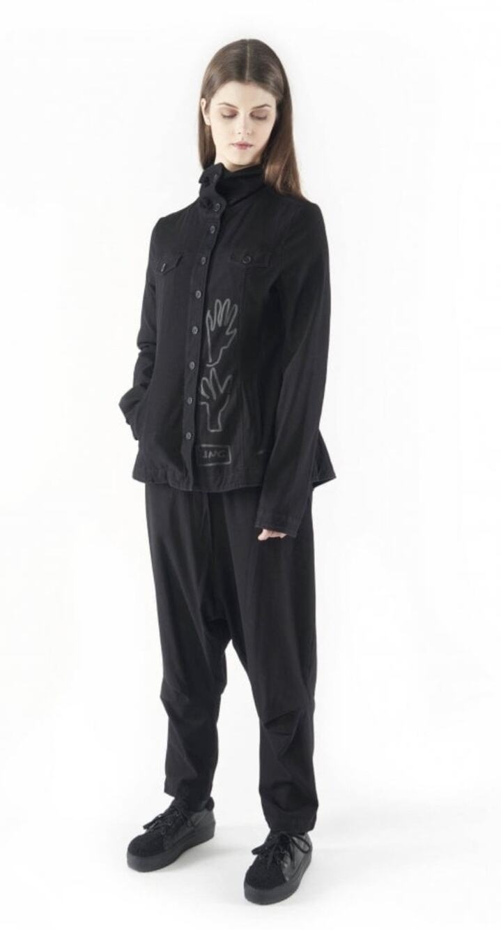 Rundholz Black Label Avant Gard Denim Jacket Size XS